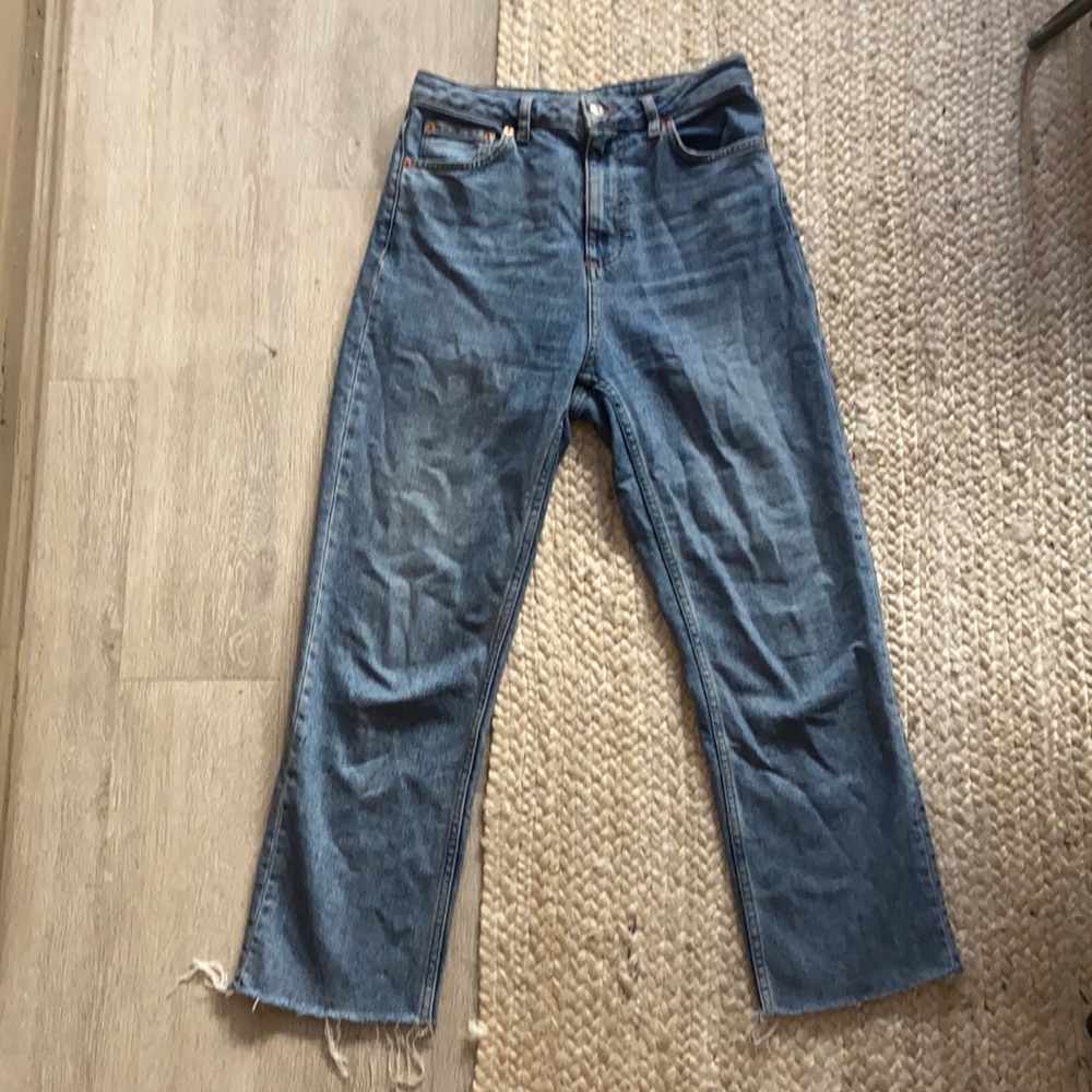 Topshop high-waisted jeans